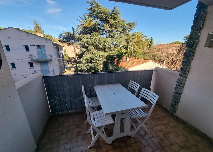 T3 Calme Avec Terrasse Et Cuisine Equipee, A 300m De La De - Fr-1-309-246 דירה קוליור